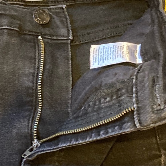 Everlane High Rise black skinny jeans size 25 ankle length - Picture 7 of 11